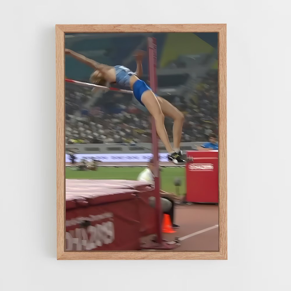 Poster Saut de Haies – affiche Athlétisme (vue 4)